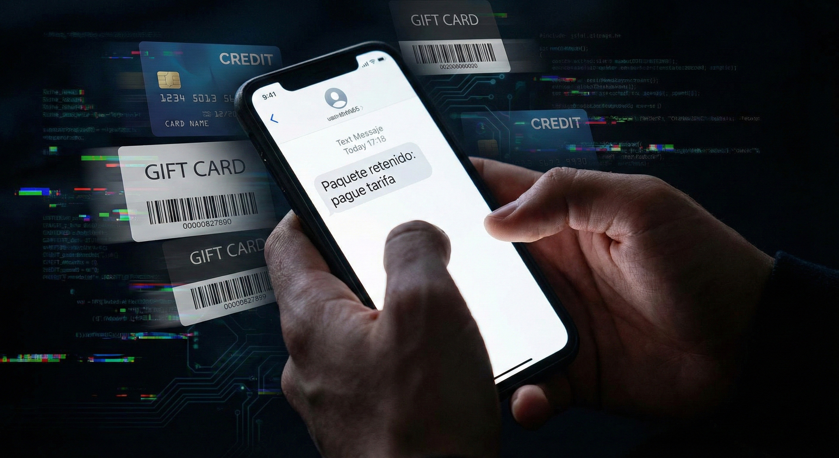 Una red global de mensajes y páginas web falsas busca robar tu información