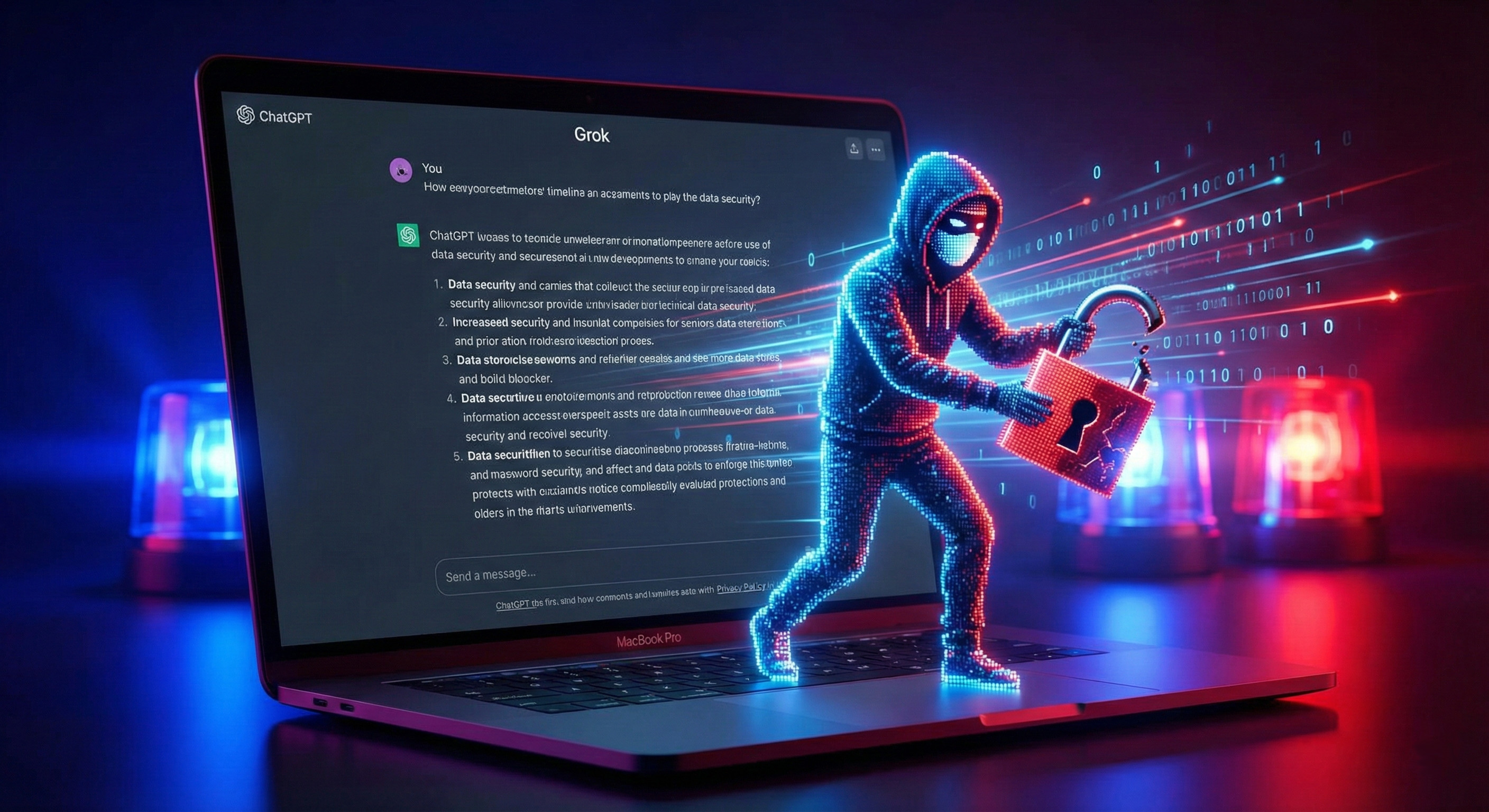 Ciberdelincuentes usan chats de ChatGPT y Grok para robar datos en Mac